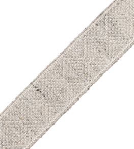 Somerset Geometric Border Trimming by Samuel & Sons Slate Somerset Geometric Border Trimming by Samuel & Sons Slate