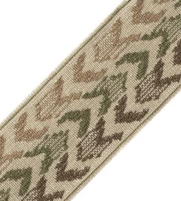 Somerset Ikat Border Trimming by Samuel & Sons Olive Somerset Ikat Border Trimming by Samuel & Sons Olive