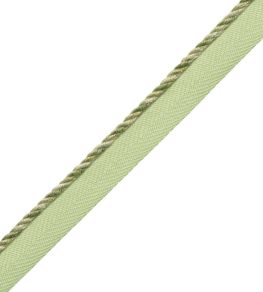 Veronique Cord With Tape Trimming by Samuel & Sons Leaf Veronique Cord With Tape Trimming by Samuel & Sons Leaf