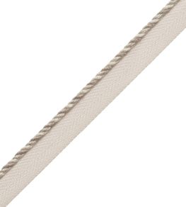 Veronique Cord With Tape Trimming by Samuel & Sons Limestone Veronique Cord With Tape Trimming by Samuel & Sons Limestone