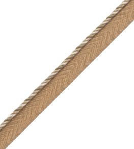Veronique Cord With Tape Trimming by Samuel & Sons Linen Veronique Cord With Tape Trimming by Samuel & Sons Linen
