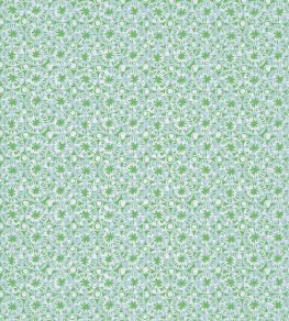 Sand Dollar Wallpaper by Thibaut Green and Blue