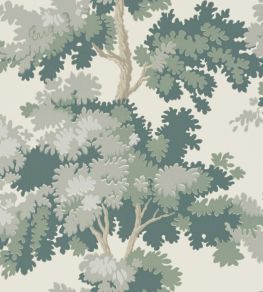 Raphael Wallpaper by Sandberg Dark Green Raphael Wallpaper by Sandberg Dark Green