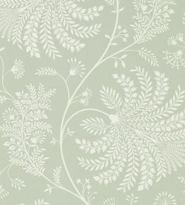Mapperton Wallpaper by Sanderson Sage / Cream Mapperton Wallpaper by Sanderson Sage / Cream