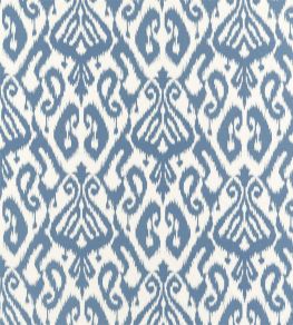 Kasuri Weave Fabric by Sanderson Indigo Kasuri Weave Fabric by Sanderson Indigo