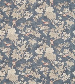 Chiswick Grove Fabric by Sanderson Indigo Chiswick Grove Fabric by Sanderson Indigo