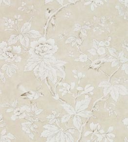 Chiswick Grove Wallpaper by Sanderson Linen Chiswick Grove Wallpaper by Sanderson Linen