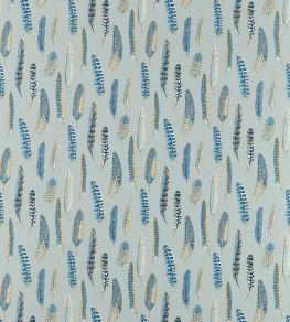 Lismore Fabric by Sanderson Indigo / Silver