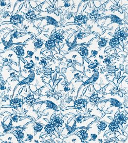 Tattershall Fabric by Sanderson Indigo