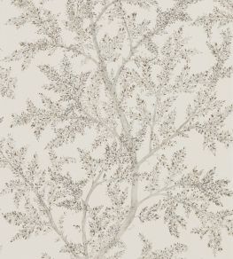 Farthing Wood Wallpaper by Sanderson Silver Grey Farthing Wood Wallpaper by Sanderson Silver Grey