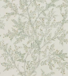 Farthing Wood Wallpaper by Sanderson Sage Grey Farthing Wood Wallpaper by Sanderson Sage Grey