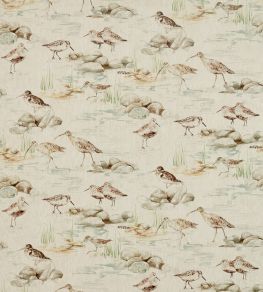 Estuary Birds Fabric by Sanderson Eggshell/Nest Estuary Birds Fabric by Sanderson Eggshell/Nest