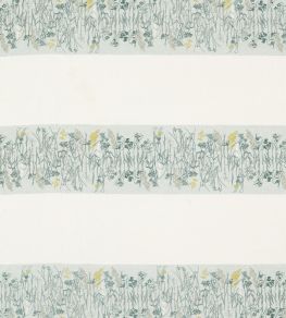 Pressed Flowers Fabric by Sanderson Mist/Linden