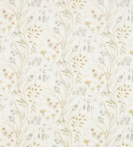 Summer Harvest Fabric by Sanderson Silver/Corn Summer Harvest Fabric by Sanderson Silver/Corn