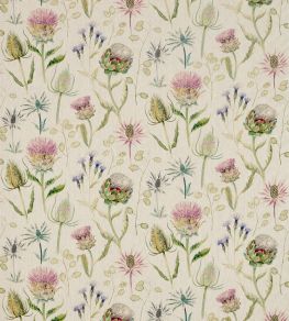 Thistle Garden Fabric by Sanderson Thistle/Fig Thistle Garden Fabric by Sanderson Thistle/Fig