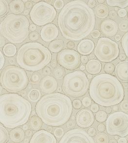 Alnwick Logs Wallpaper by Sanderson Birch Alnwick Logs Wallpaper by Sanderson Birch
