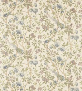 Abbeville Fabric by Sanderson Blue/Ivory