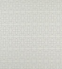 Hampton Weave Fabric by Sanderson Glasshouse Grey