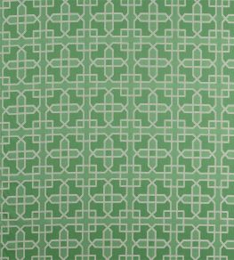 Hampton Weave Fabric by Sanderson Botanical Green