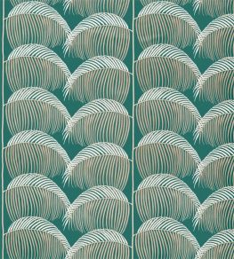 Manila Embroidery Fabric by Sanderson Eucalyptus