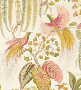 Bird Of Paradise Wallpaper by Sanderson Olive Bird Of Paradise Wallpaper by Sanderson Olive