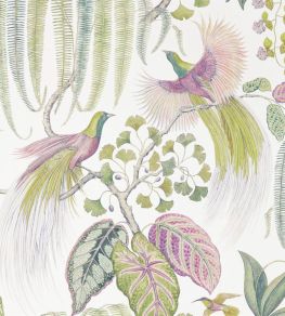 Bird Of Paradise Wallpaper by Sanderson Orchid Bird Of Paradise Wallpaper by Sanderson Orchid