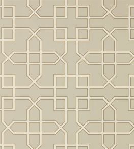 Hampton Trellis Wallpaper by Sanderson Linen