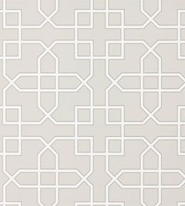 Hampton Trellis Wallpaper by Sanderson Grey