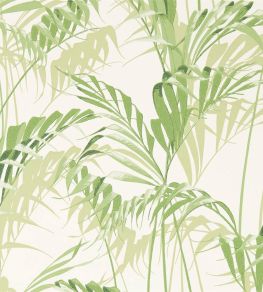 Palm House Wallpaper by Sanderson Botanical Green Palm House Wallpaper by Sanderson Botanical Green