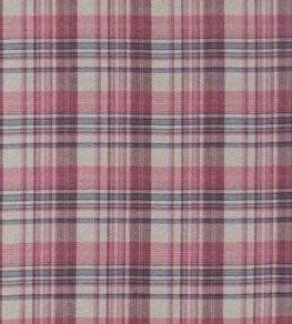 Bryndle Check Fabric by Sanderson Mulberry / Fig