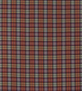 Fenton Check Fabric by Sanderson Check Russet / Amber Fenton Check Fabric by Sanderson Check Russet / Amber
