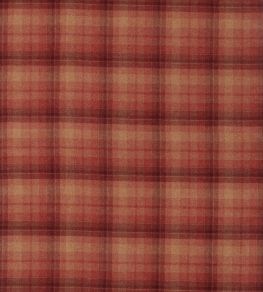 Samphrey Check Fabric by Sanderson Check Russet Samphrey Check Fabric by Sanderson Check Russet