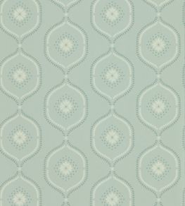 Milcombe Wallpaper by Sanderson Mist Blue