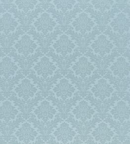 Lymington Damask Fabric by Sanderson Sky Blue Lymington Damask Fabric by Sanderson Sky Blue