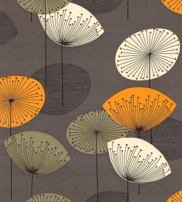 Dandelion Clocks Wallpaper by Sanderson Slate Dandelion Clocks Wallpaper by Sanderson Slate
