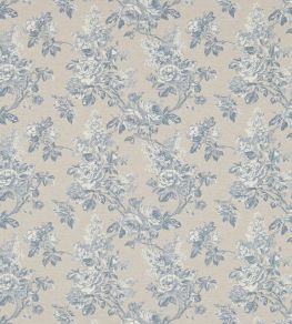 Sorilla Damask Fabric by Sanderson Delft/Linen