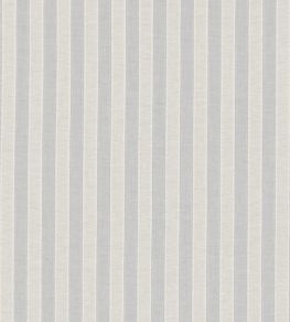 Sorilla Stripe Fabric by Sanderson Silver/Linen