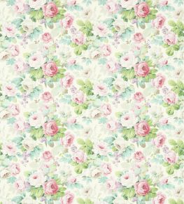 Chelsea Fabric by Sanderson Pink/Celadon