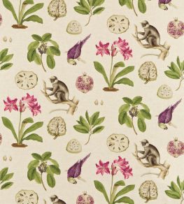 Capuchins Fabric by Sanderson Boysenberry