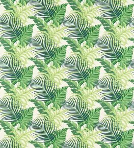 Manila Fabric by Sanderson Green/Ivory Manila Fabric by Sanderson Green/Ivory