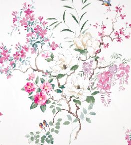 Magnolia & Blossom Fabric by Sanderson Blossom/Leaf Magnolia & Blossom Fabric by Sanderson Blossom/Leaf