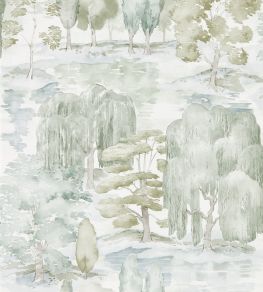 Waterperry Wallpaper by Sanderson Willow/Olive Waterperry Wallpaper by Sanderson Willow/Olive