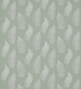 Fern Embroidery Fabric by Sanderson Mist
