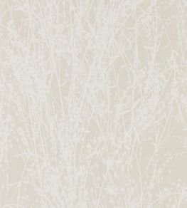 Meadow Canvas Wallpaper by Sanderson White/Parchment Meadow Canvas Wallpaper by Sanderson White/Parchment