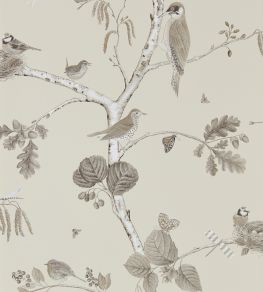 Woodland Chorus Wallpaper by Sanderson Sepia/Neutral Woodland Chorus Wallpaper by Sanderson Sepia/Neutral