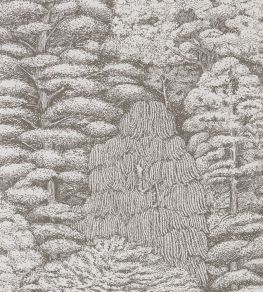 Woodland Toile Wallpaper by Sanderson Ivory/Charcoal Woodland Toile Wallpaper by Sanderson Ivory/Charcoal