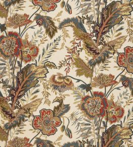 Sandoway Vine Fabric by Schumacher Spice