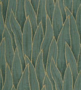 Sansevieria Wallpaper by Casadeco Vert Foret Sansevieria Wallpaper by Casadeco Vert Foret