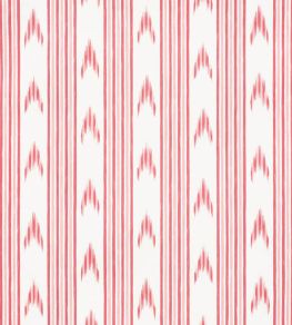 Santa Barbara Ikat Wallpaper by Schumacher Pink Santa Barbara Ikat Wallpaper by Schumacher Pink