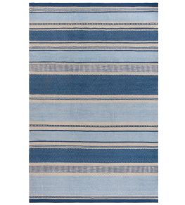 Santa Cruz Rug by William Yeoward Denim Santa Cruz Rug by William Yeoward Denim